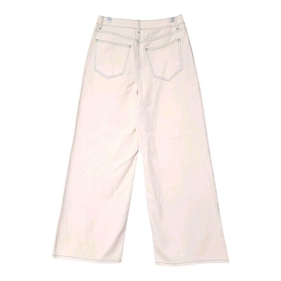 Splendid Sundown High Rise Wide Leg Jeans New Size L W 30 L 29 - Rigid Denim Y2K - Picture 5 of 14